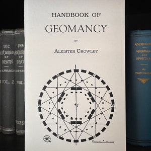 Handbook of Geomancy, by Aleister Crowley- Occult Books, Pythagoras, Enochian Magick, Talismanic Magic, Wicca, Thelema, OTO, Black Magick