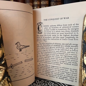 Cosmic Alchemy, by C. C. Zain & Brotherhood of Light - Rare Occult Books, New Age, Spirituality, Freemasonry, AMORC, Neophyte, OTO, Steiner image 2
