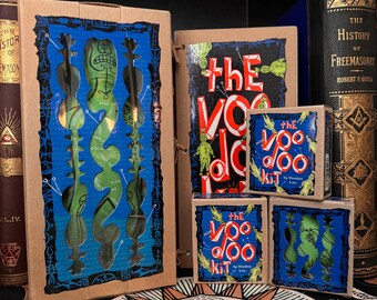Voodoo Kit - Book Included Hoodoo Doll Superstition Occult Seance Witchcraft Pagan Druid Enochian Golden Dawn Esotericism Thelema OTO