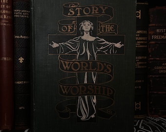 Historia de la adoración de los mundos (1901) - Civilizaciones paganas, druidas, Illuminati, rosacruces, caballeros templarios, gnósticos, Jerusalén, masónicos, Mitra