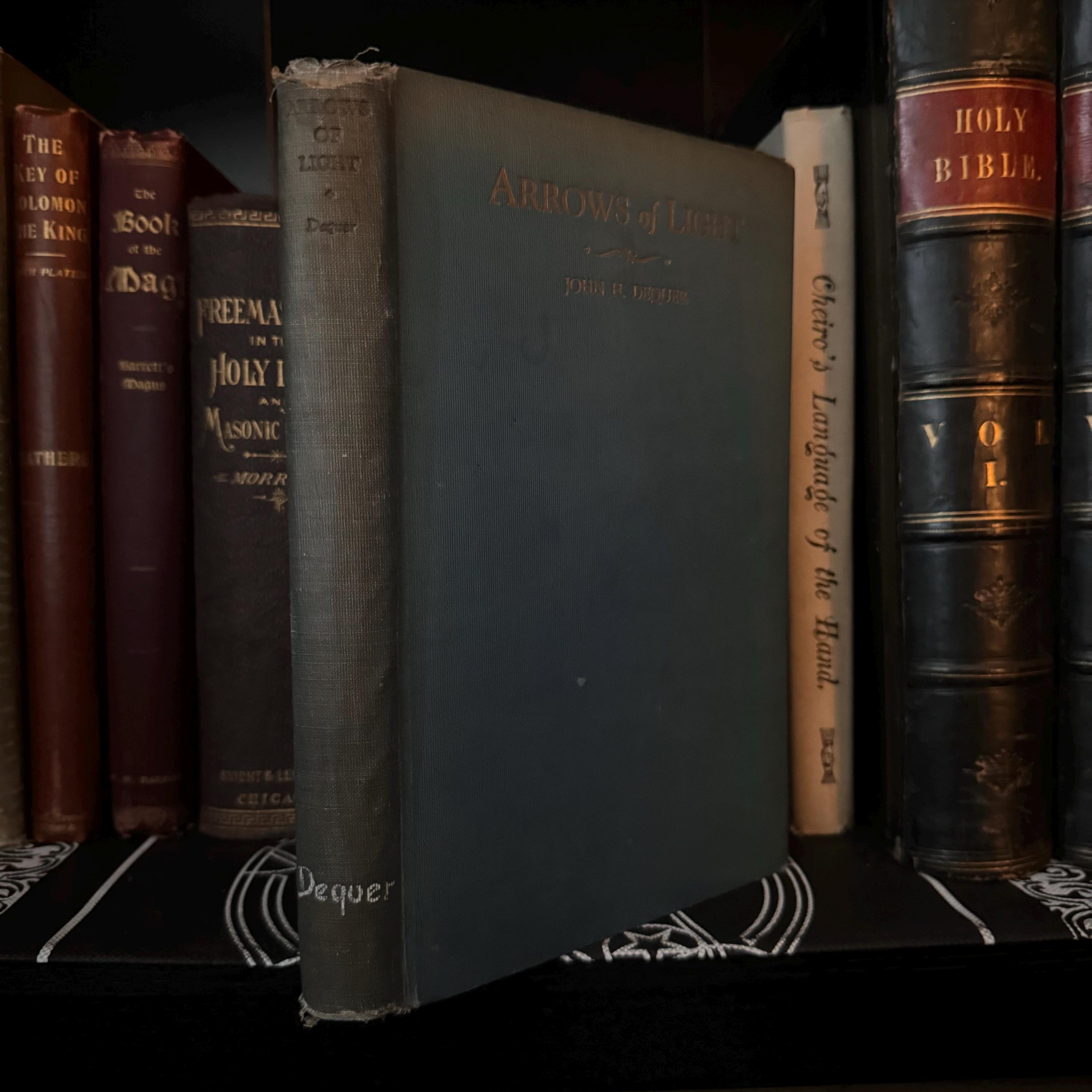 Arrows of Light, by John H. Dequer (1930 First Edition) - Occult Astro ...