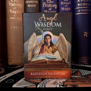 Mazzo di carte dell'oracolo degli angeli e degli antenati - Tarocchi per principianti New Age Spiritualità Metafisica Libri Occulto Alchimia Ermetica Astrologia