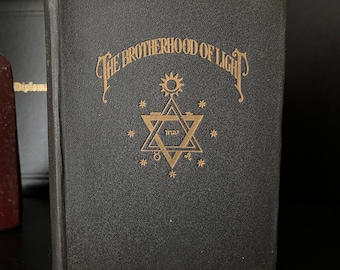 The Brotherhood of Light, Mundane Astrology, by C. C. Zain - Rare Occult Books, Church of Light, New Age, Spirituality, Freemasonry, AMORC