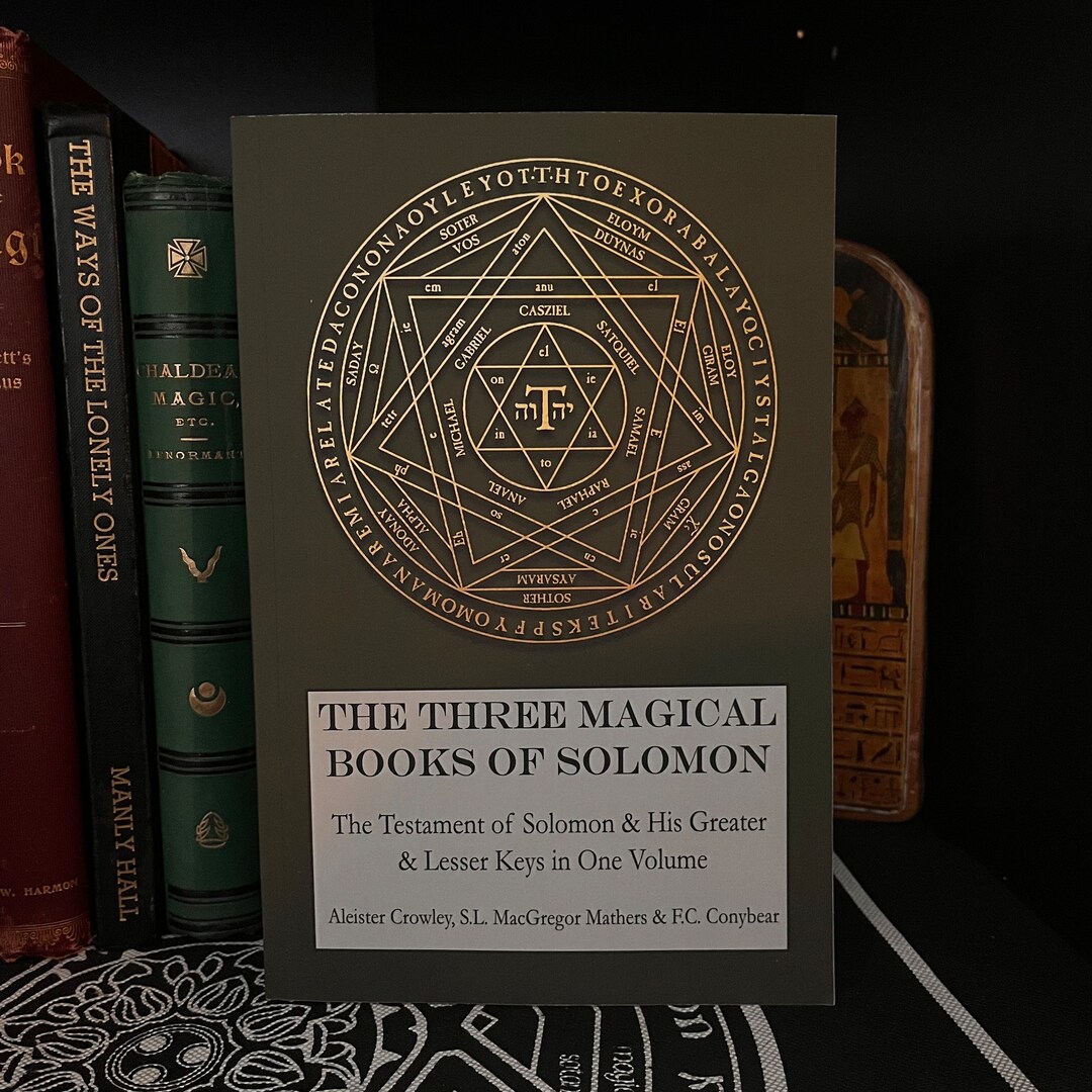 The Three Magical Books of Solomon - Occult Book, Goetia, Black Magic