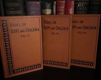 Books of the Dead Vol. 1-3 **Rare Find** - Rare Occult, Paganism, Necromancy, Neophyte, Spirituality, Egyptian book of the Dead, Chaldean