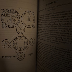 The Greater Key of Solomon - Occult Book, Goetia, Black Magic, Witchcraft, Pagan, Druidism, OTO, Enochian Magic, Golden Dawn, Grimoire
