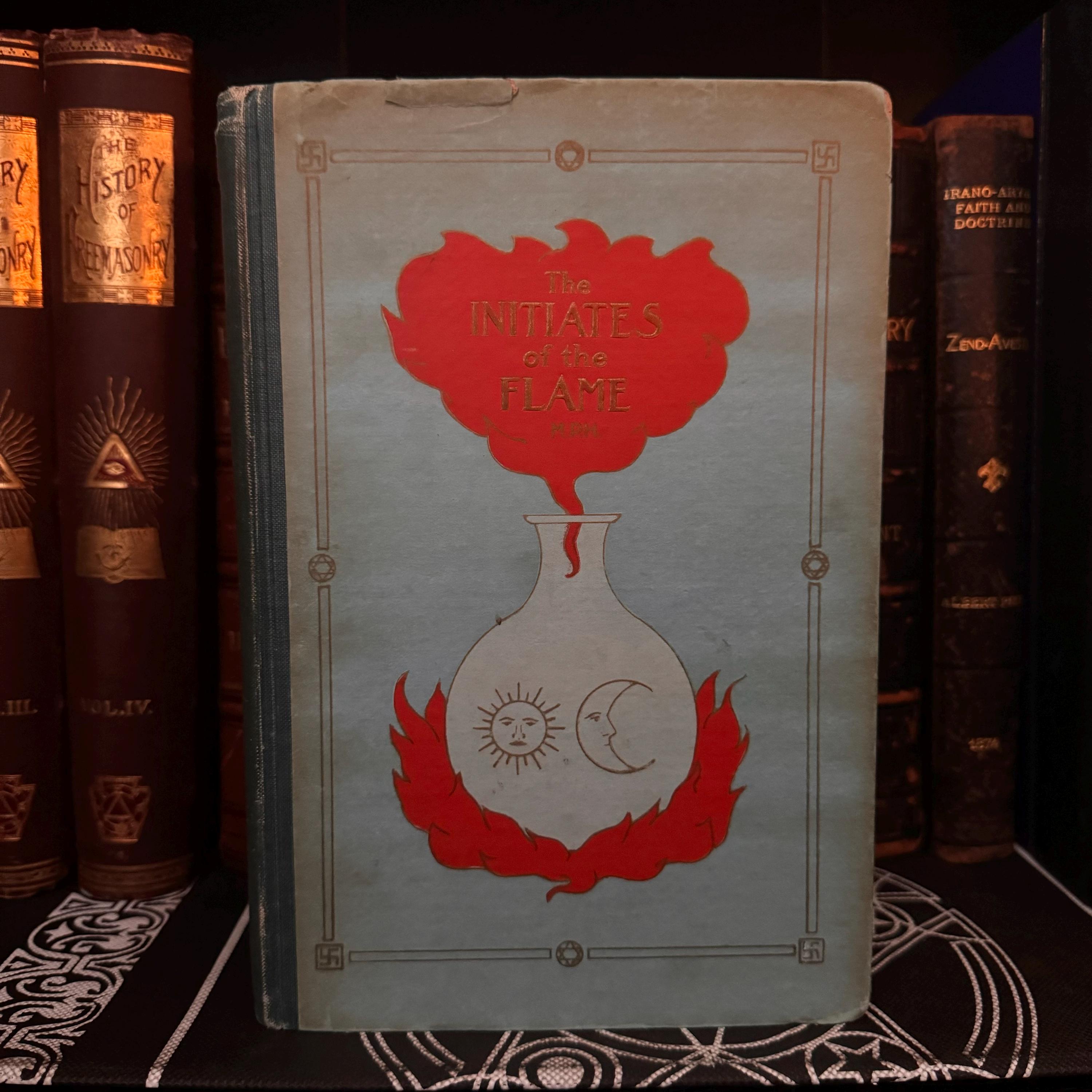 Initiates of the Flame, by Manly P Hall (1922, Signed 1st Ed