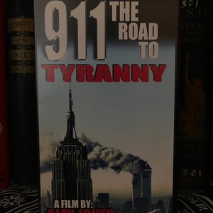 Rare Alex Jones VHS - Government Coverup, NWO, Flying Saucer, Aliens, Jesuit Order, Ascended Masters, CIA, Conspiracy, Occult, Freemasonry