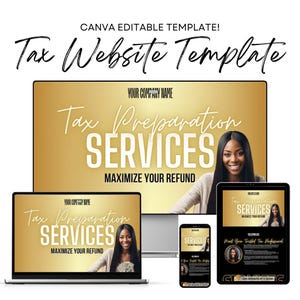 Tax Website Template, Tax Season Website, Tax Preparation Website Design, Tax Banner Templates, Tax templates, Accounting Website Template