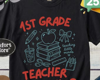 Chemise club des enseignants 1re année, t-shirt pour la rentrée aux couleurs confortables