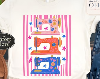 Comfort Colors© Sewing Shirt, Funny Sewist Gift, Sewing Lover Tee, Gift for Sewer, Quilter Shirt, Sewing Apparel