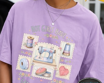 Chemise à coudre Comfort Colors©, t-shirt Sewist Grandma Hobbies, vêtements pour courtepointe