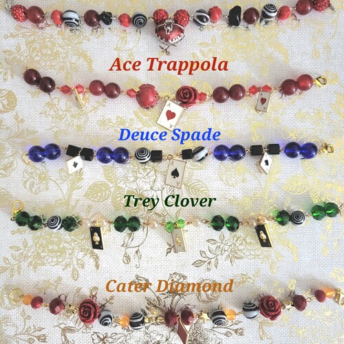 Twisted Wonderland Jewelry Collection individual Etsy