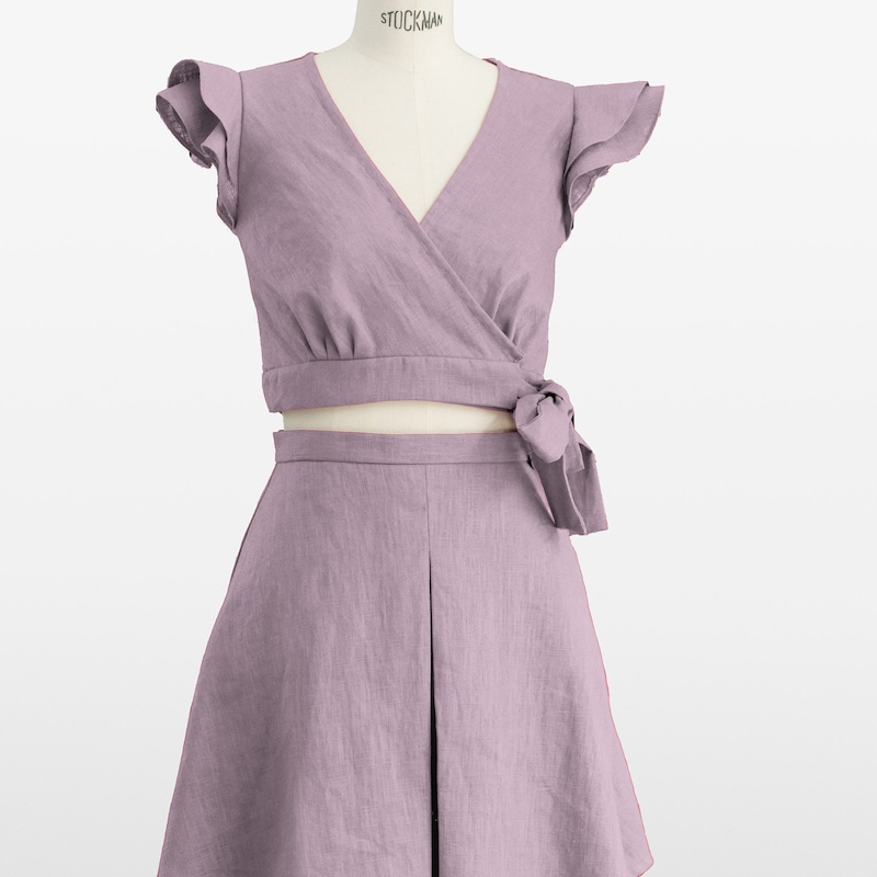 Skirt and top elegant set main image 0