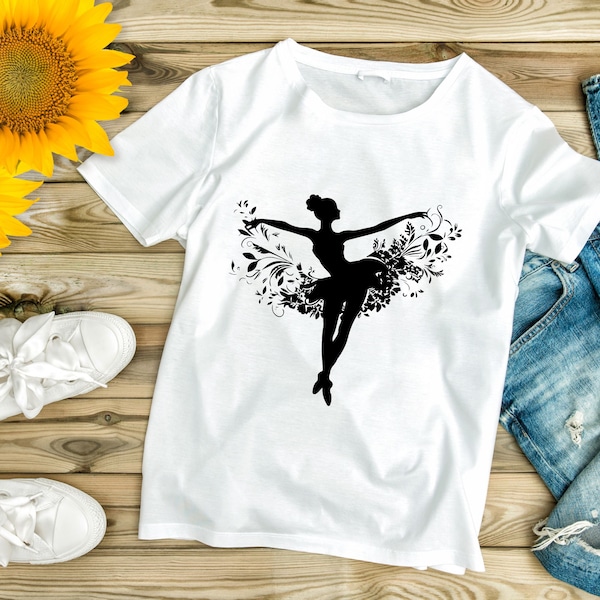 Dance Svg Cut File, Dance Svg For Shirt, Dance Life Svg, Silhoutte, Print Clip Art, Digital Download, Digital File