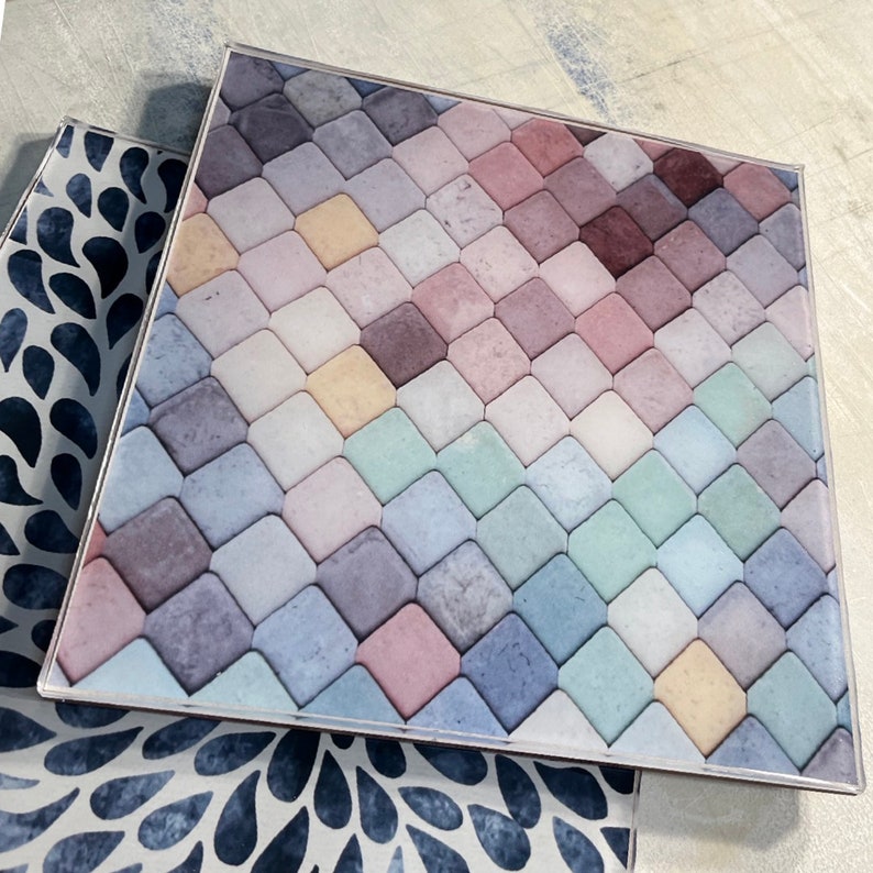 Mosaic Mural Ideas Art / Backsplash Ceramic Tiles / 12”x 12” Tile / 1x