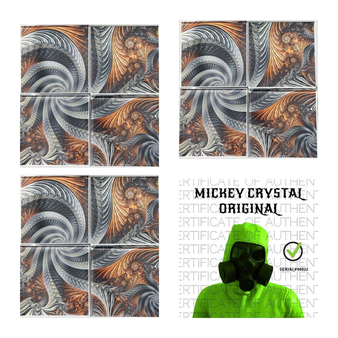 Custom Backsplash Wall Mural / Epoxy Ceramic Tiles / 12x 12 Mosaic