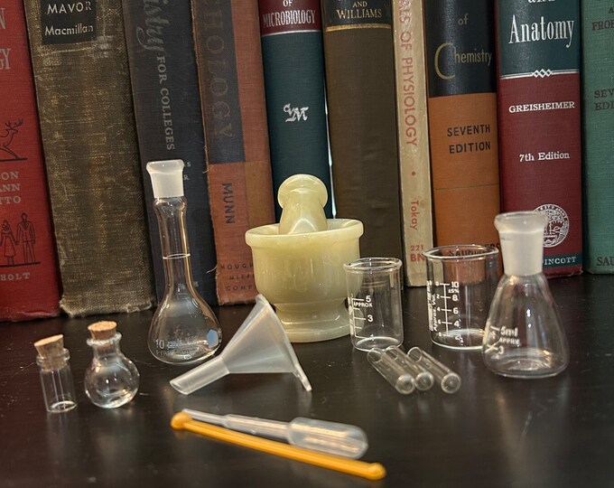 Small Lab Tools Tiny Science Full Kit (real Laboratory Tools...just Tiny!) - Etsy