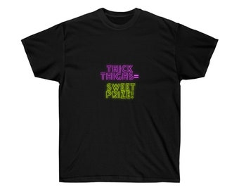 T-shirt cosce spesse