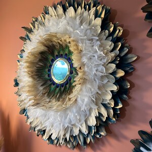 wedding gift, lucky charm, nature-inspired decor, african style, jujuhat, natural elements, natural decoration, boho, boho decoration, handmade mirrors