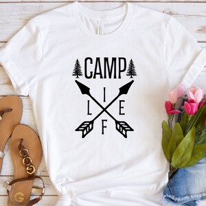 Camp Life Camping Shirt Funny Camping Gift for him Funny Camping Tees outdoorsy shirts Camping shirt for kids