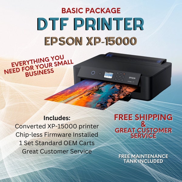 Sublimation Conversion Kit Epson Xp 15000 Etsy