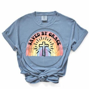 Saved by grace PNG