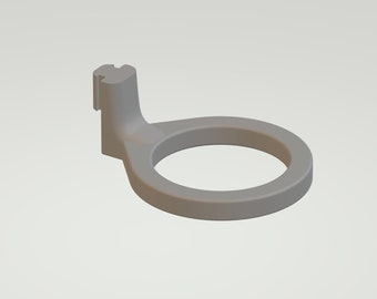 Outdoor shed “loop” hook for lifetime and Rubbermaid sheds