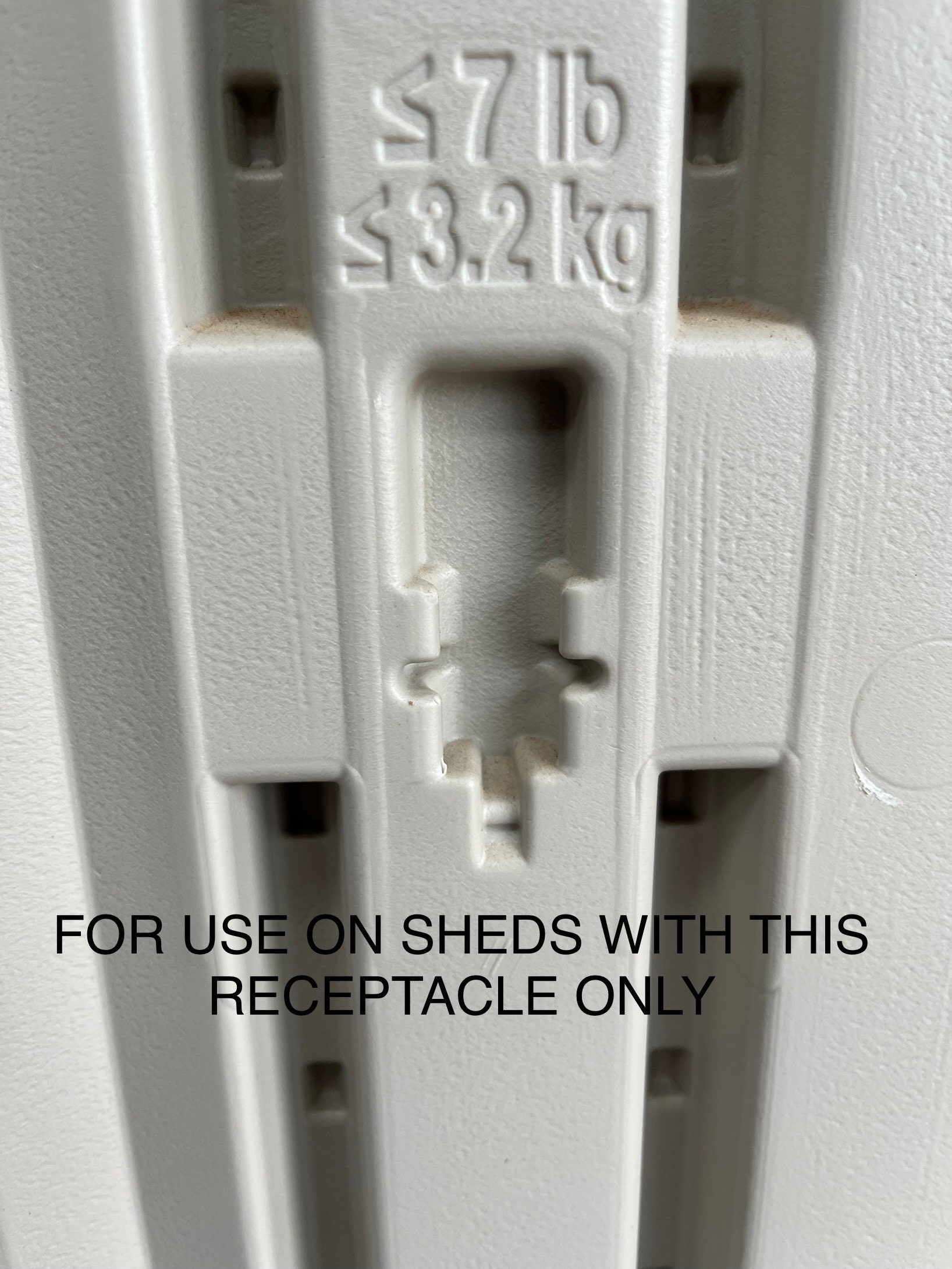 Outdoor Shed single 2 Inch Hook for Lifetime Sheds Etsy