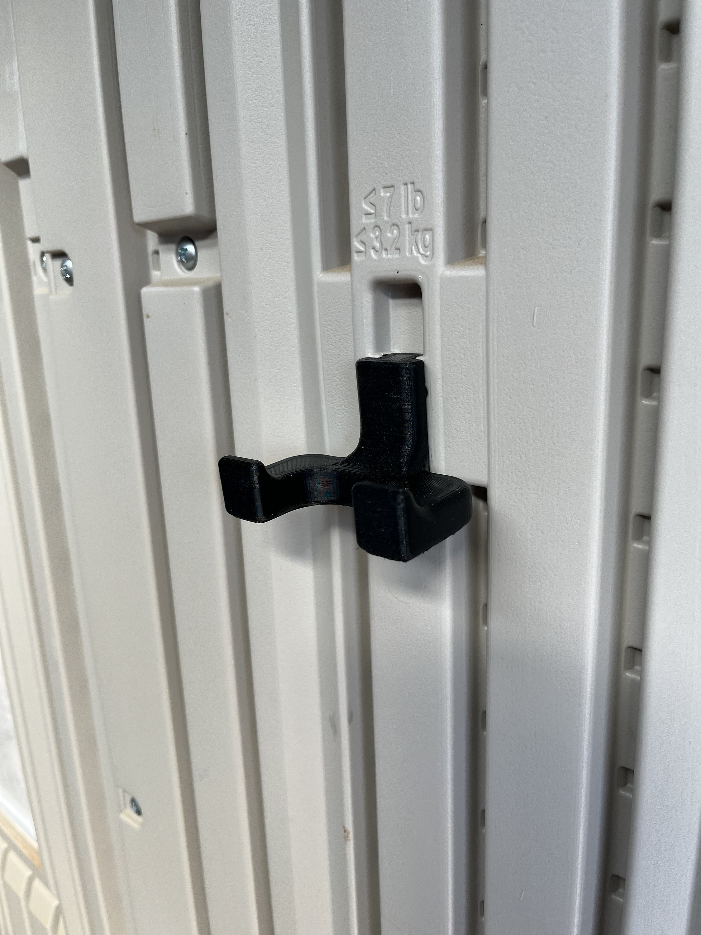 Outdoor Shed double Hook for Lifetime Sheds Etsy