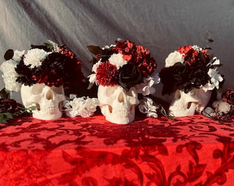 Skull Bouquet Centerpiece