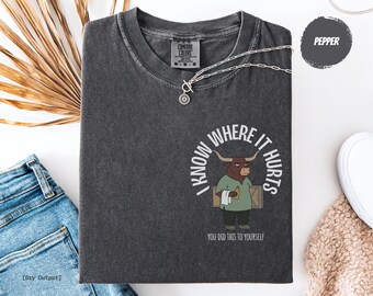 Massage Therapist Gift: I Know Where It Hurts | Funny LMT Shirt & Sarcastic Massage Therapy Tee