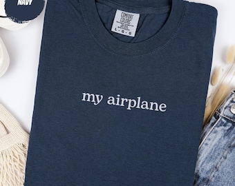 Flight Instructor Gift, My Airplane Minimalist Aviation Shirt, Funny CFI Tee, Comfort Colors®