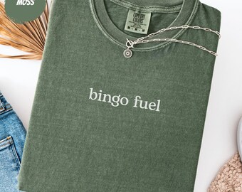 Aviation Humor Shirt, Bingo Fuel Minimalist Pilot Tee, Funny Introvert Aviation Gift, Comfort Colors®