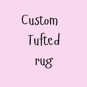 Custom Tufted Rug | Cartoon| Anime| Name| Zodiac Sign| Personalized | Business Logo