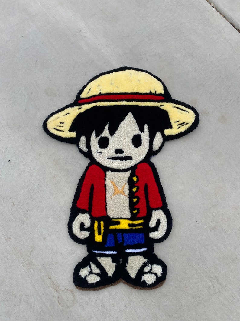 Buffy Rug Monkey D. Luffy Tufted Rug - Etsy