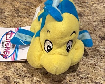 LIKE NEW With Tag Flounder With Tag Smaller Disney Plush