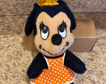 Disney Stuffed Animal Minnie Mouse Collectible Vintage Plush