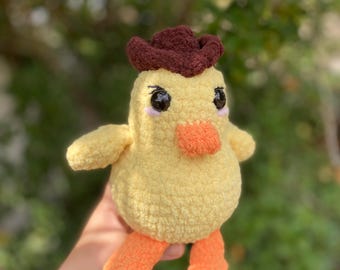 Crochet Cowboy Duck