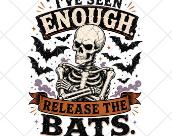 Funny Halloween Skeleton PNG, Sarcastic Spooky Digital Download, Vintage Halloween Clipart, Sublimation Shirt Design