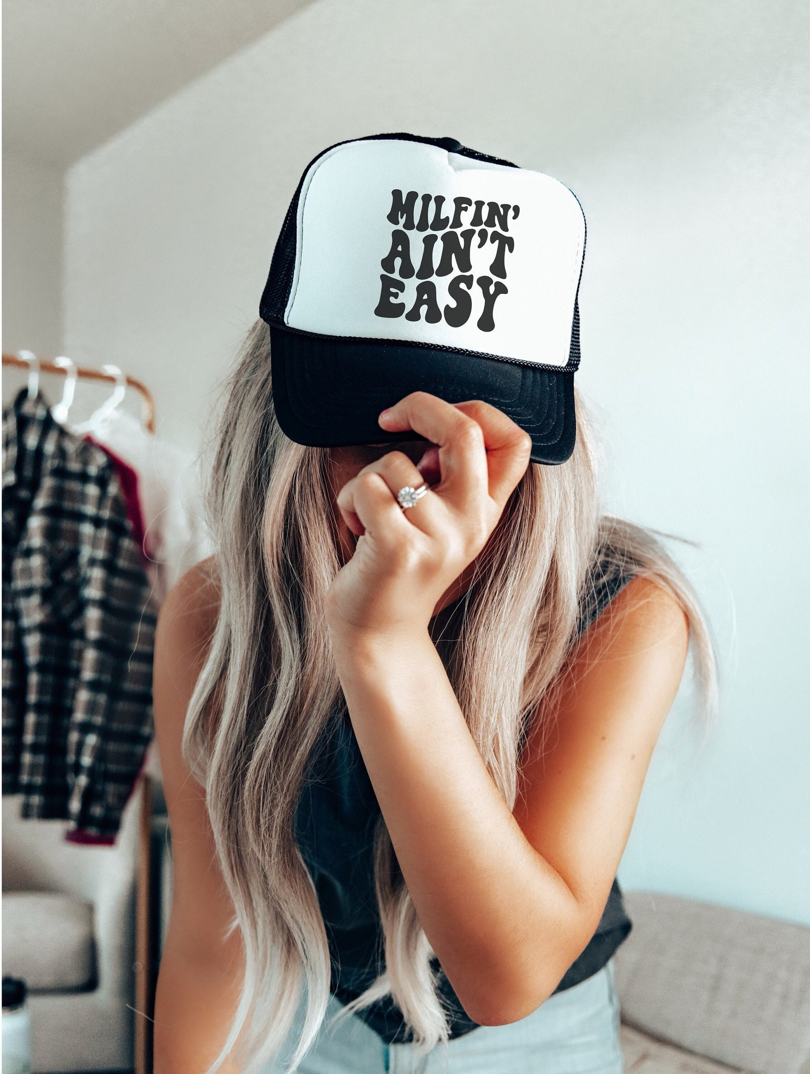 Somethin’ Ain’t Right Trucker Hat main image 1