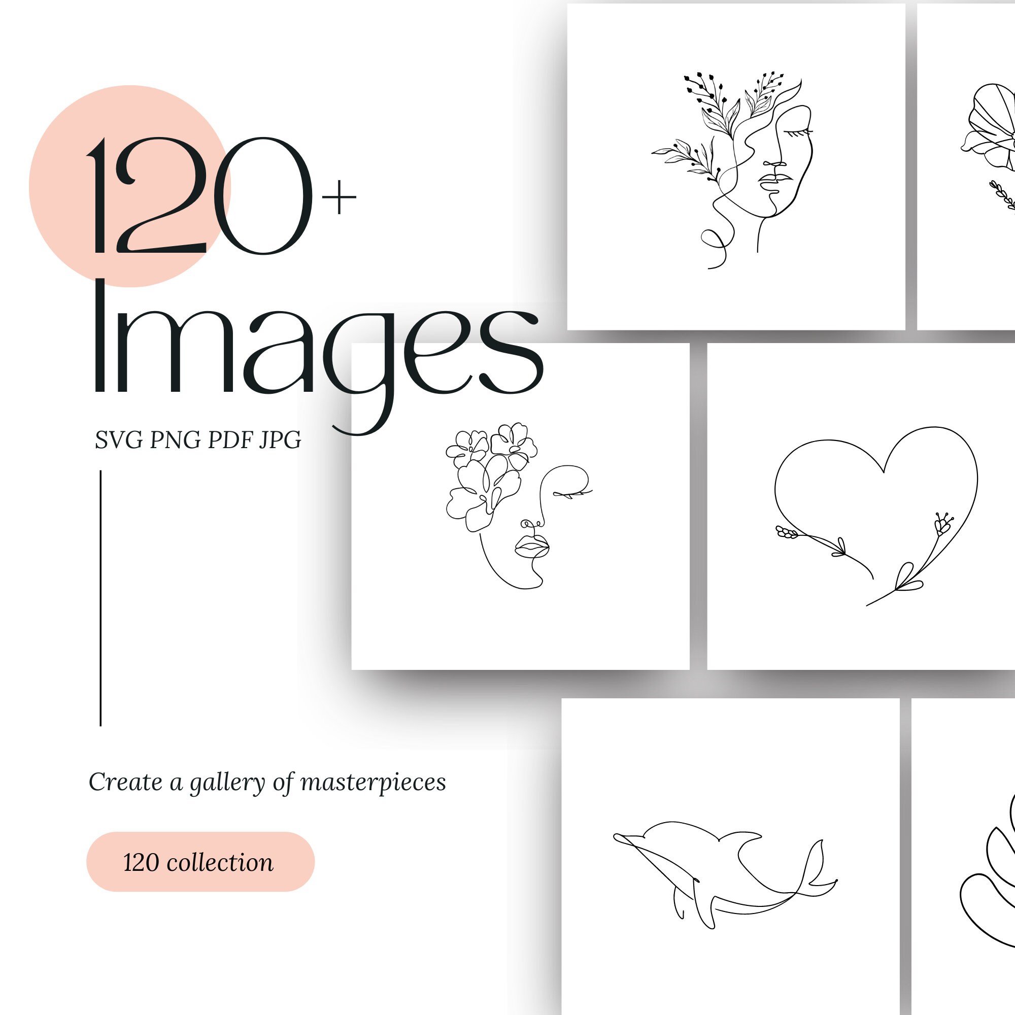 line-art-minimalist-bundle-120-designs-printable-svg-png-pdf-etsy