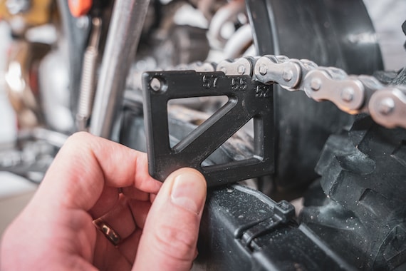 Dirt Bike Chain Tension slack Quick Tool Easily Set Chain Slack