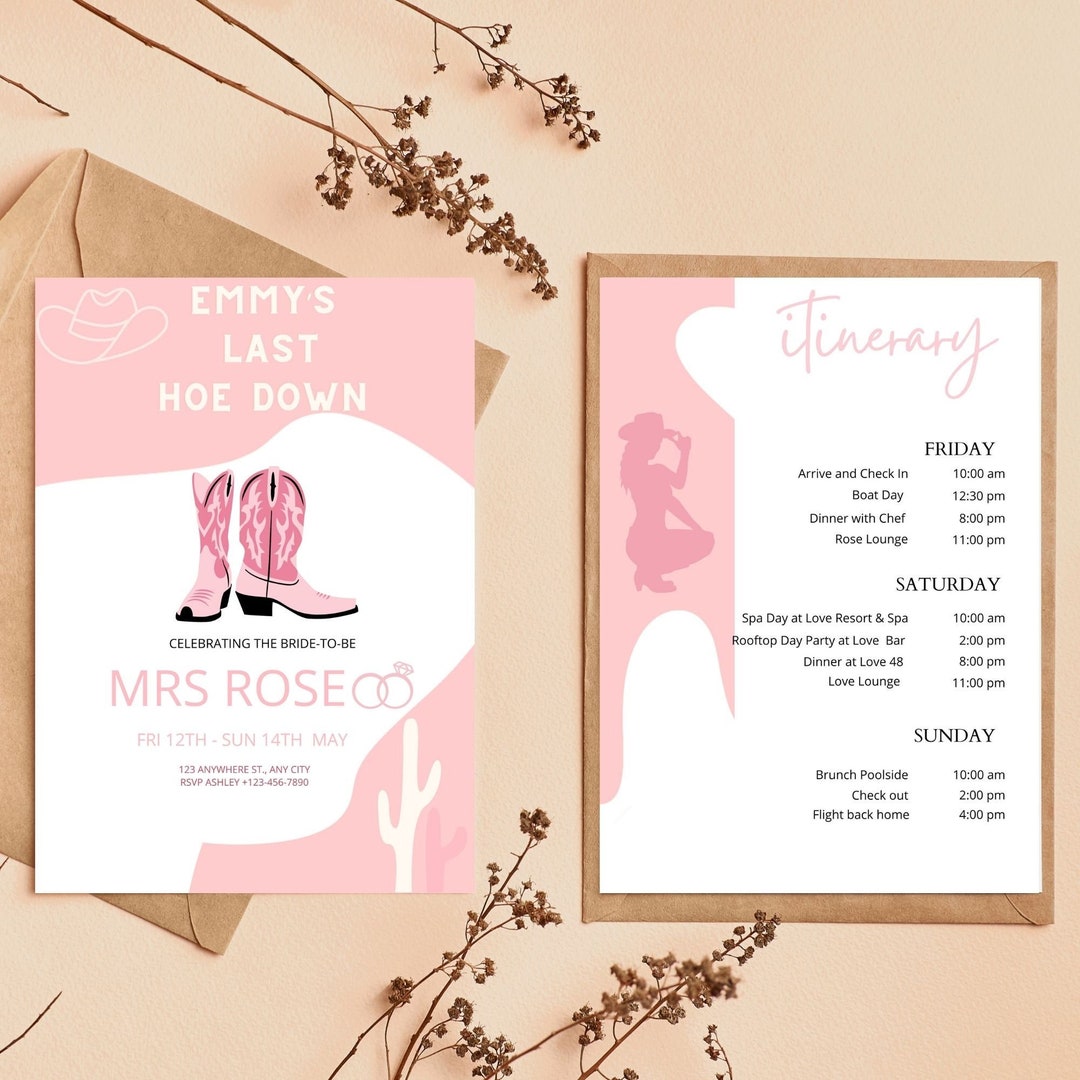 Last Hoedown Bachelorette Invitation Itinerary Template Il 1080xN.4783079135 25pw