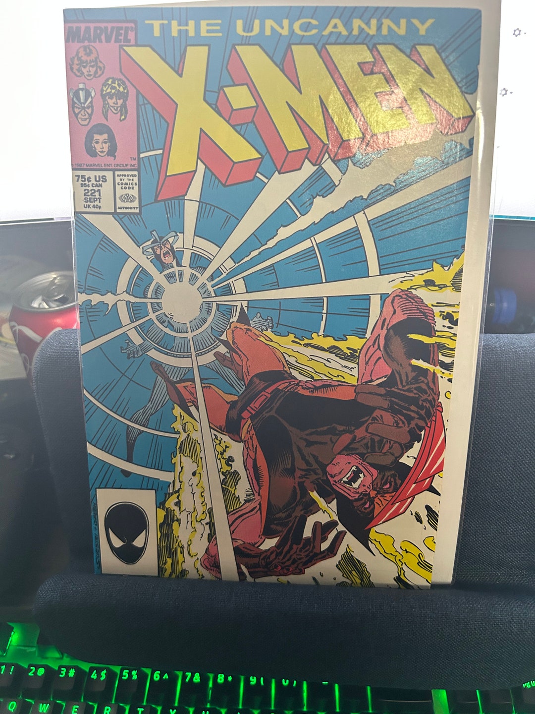 Uncanny Xmen 221 Etsy