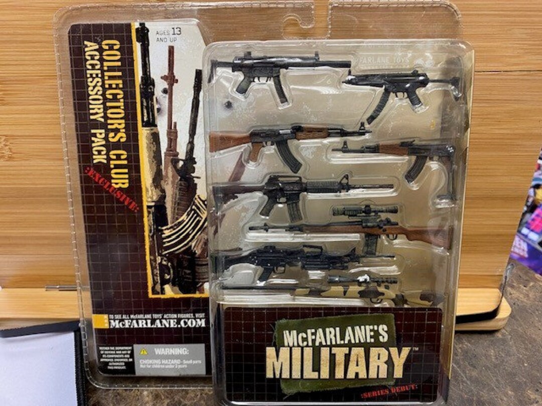 Mcfarlane's Military collector's Club Accessory Pack Etsy