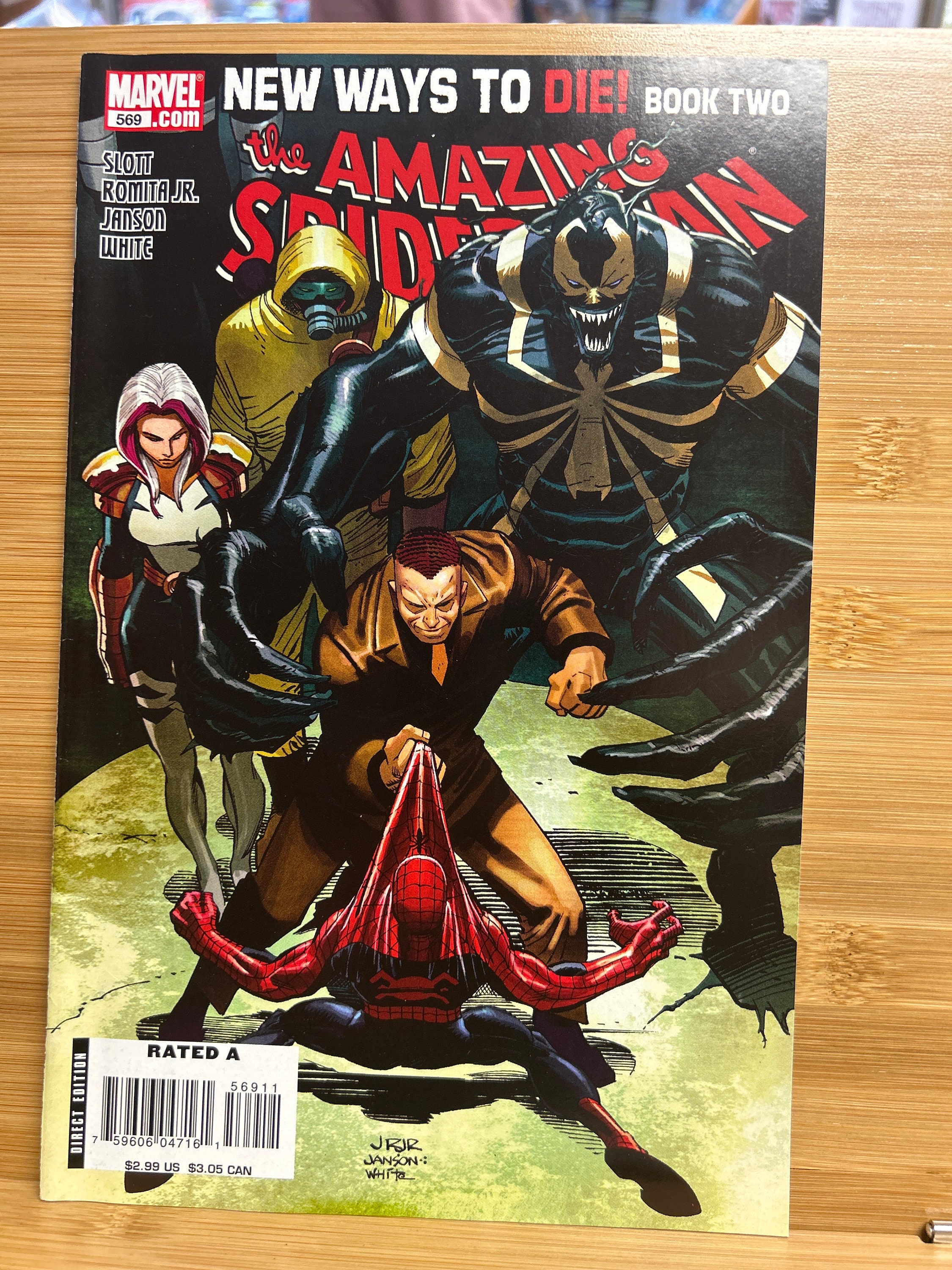Amazing Spider-man 569 - Etsy