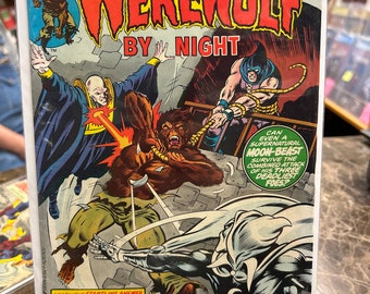 Werewolf by night comics + 3rd appearance of blade