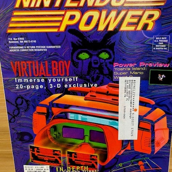 Nintendo Power August Volume 75