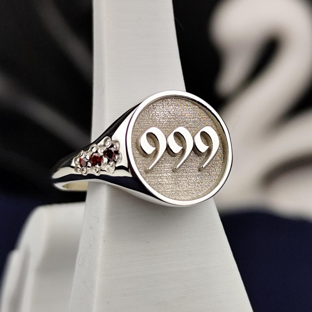 Number Ring Angel Number Sterling Silver Ring: Custom Numerology Jewelry - Etsy